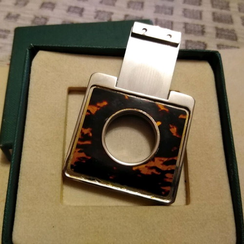 Lubinski vintage cigar cutter stainless steel like new