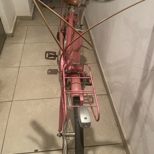 Boulevard women's city bicycle new, 27 inch, gearshift, pink metallic