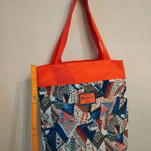 Pepe Jeans shoulder bag like new, fabric, multicolored