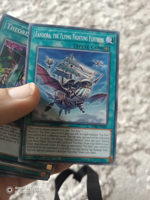 Yu-Gi-Oh Fandora the Flying Fighting Furtress card like new