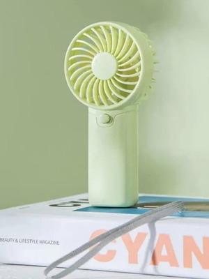 Мини преносим вентилатор нов на батерии