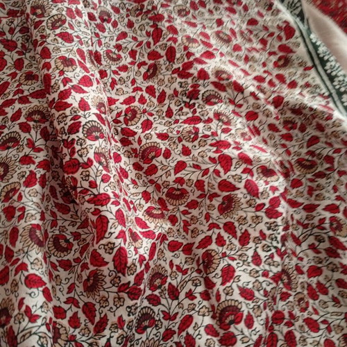 Silk saree fabric like new