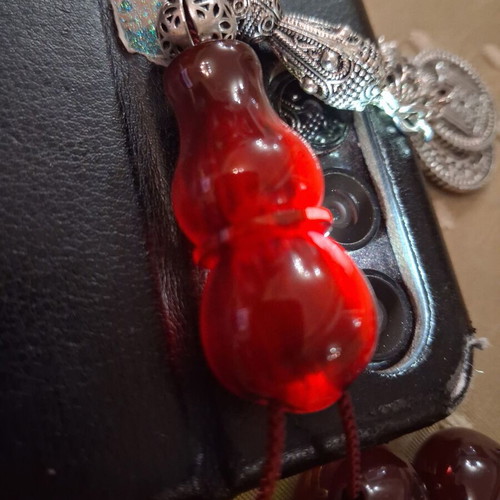 Bakelite komboloi worry beads, Damascus 1998