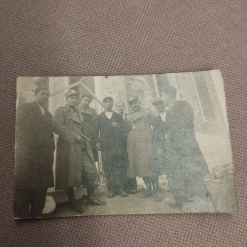 Rare Authentic Interwar Photograph with Handwritten Backing, Used