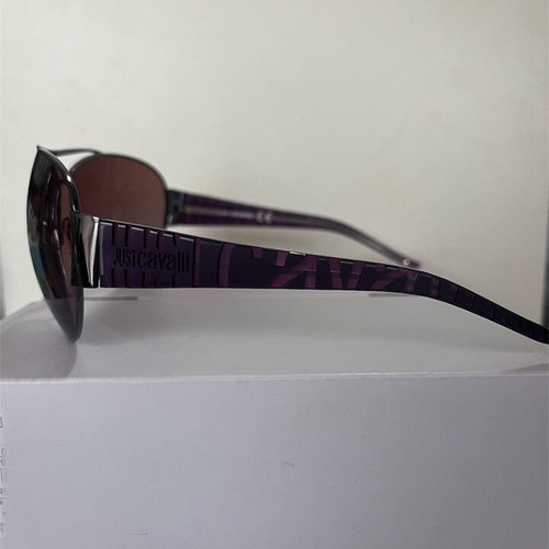 Just Cavalli women's sunglasses with purple handles and dual colour lenses