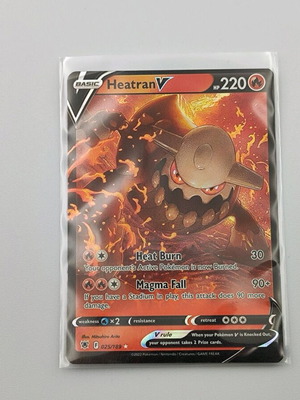 Heatran V 025/189 Astral Radiance Ultra Rare Pokemon card new