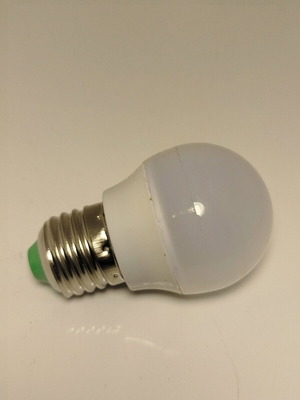 Λάμπες led 3W 6000Κ Ε27 σφαιρικές 4 τεμ.