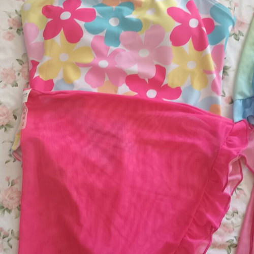 Swimsuit for 12 years old like new, colorful