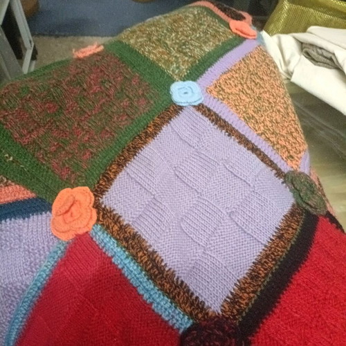 Handmade blanket like new vintage style