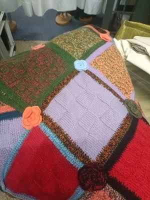 Handmade blanket like new vintage style