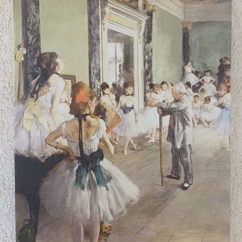 The Dance Class canvas print by Edgar Degas like new
