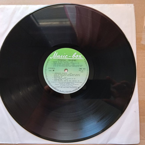Frida Shine LP pop album like new