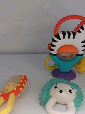 Children's rattles used