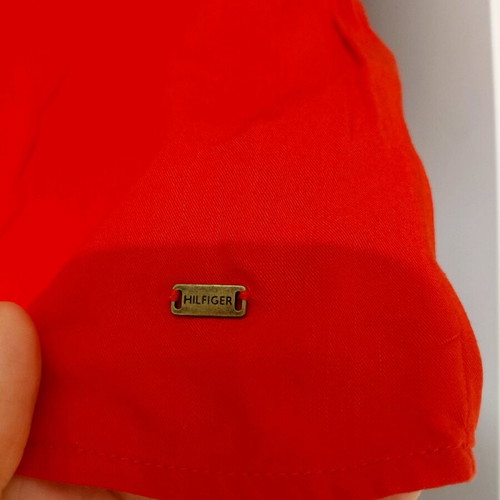 Hilfiger red short-sleeve top M new