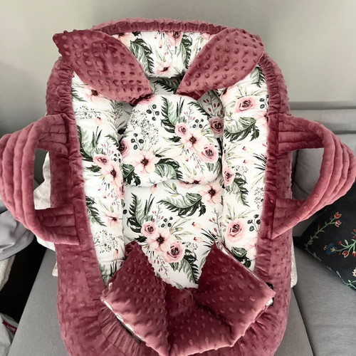 Baby Nest like new, 50x90 cm, cotton and hypoallergenic filling
