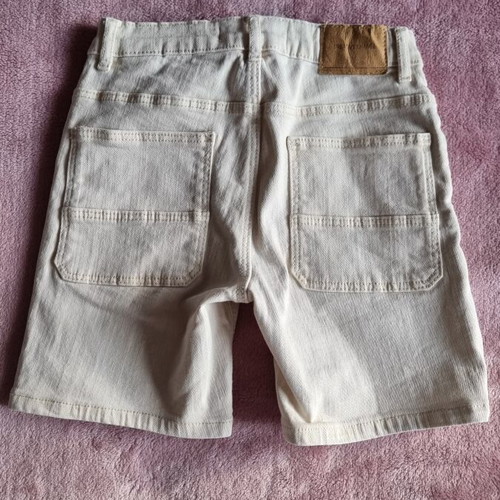 Zara Kids Denim Shorts like new, size 5-6, beige