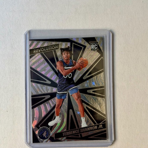 Panini Revolution Terrence Shannon Jr Rookie Astro Parallel Card 2024-25 Timberwolves new