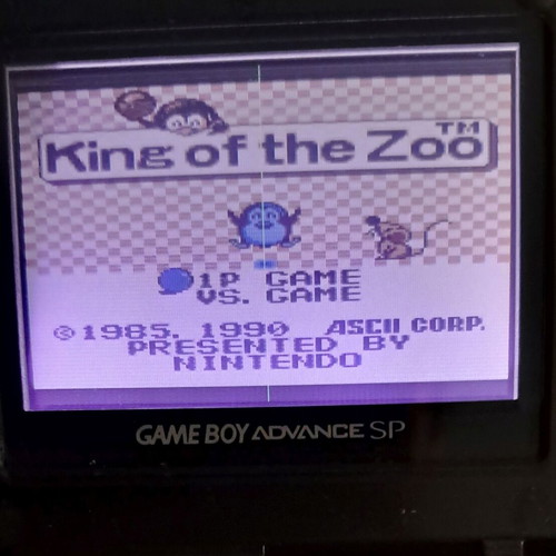 King of the Zoo Game Boy game used, action arcade