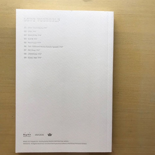 BTS HER album like new, version V, Kpop