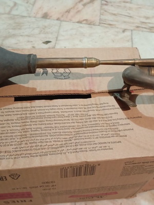 Collectible horn used 43 cm length for vintage motorcycle or car