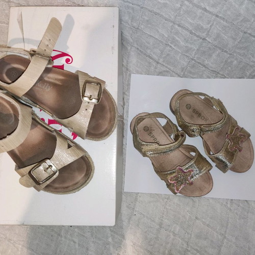 Girls' sandals used, pack size 27-28, Lelli Kelly and Sprox