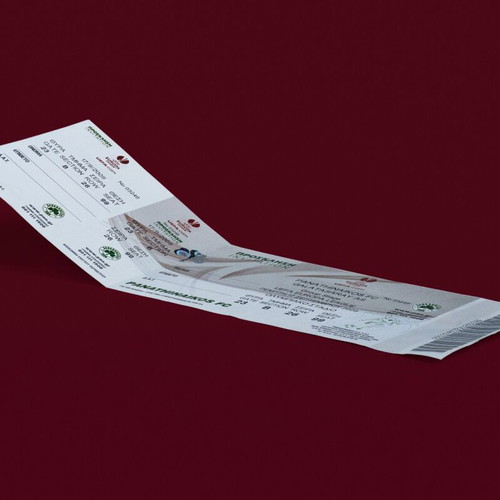 Panathinaikos Galatasaray 2009 UEFA Europa League collectible ticket-invitation