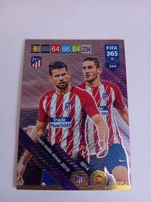 Panini FIFA 365 2019 Atletico Madrid sticker album like new