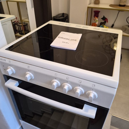 Davoline VC/SF 401 W ceramic stove with 72L oven