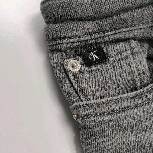 Calvin Klein jeans for boys age 6, size 116, like new, gray