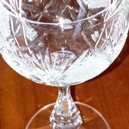 Crystal Water Glasses set of 6 like new