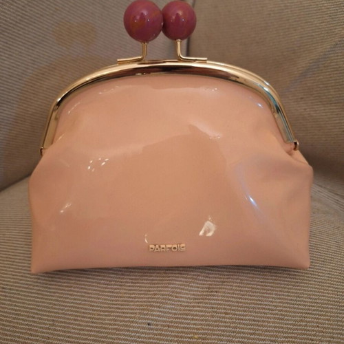 Parfois pink clutch like new