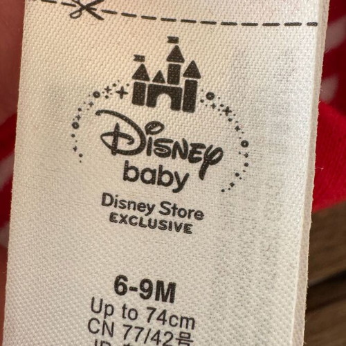 Disney bodysuit new from 100% organic cotton