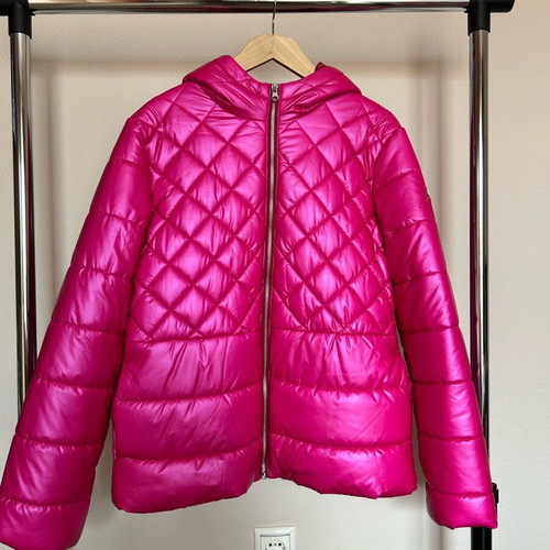 Benetton pink jacket new for girl 13-14 years