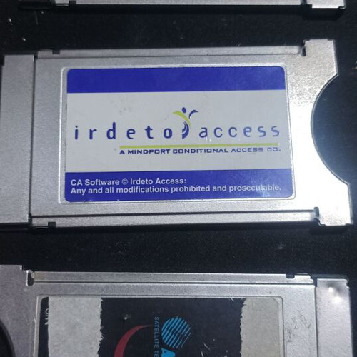 Conditional Access Modules CAM used, pack of 3 (X-CAM, Irdeto Access, Aston)