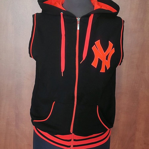 Sleeveless hoodie RAFF & TAFF New York Yankees like new