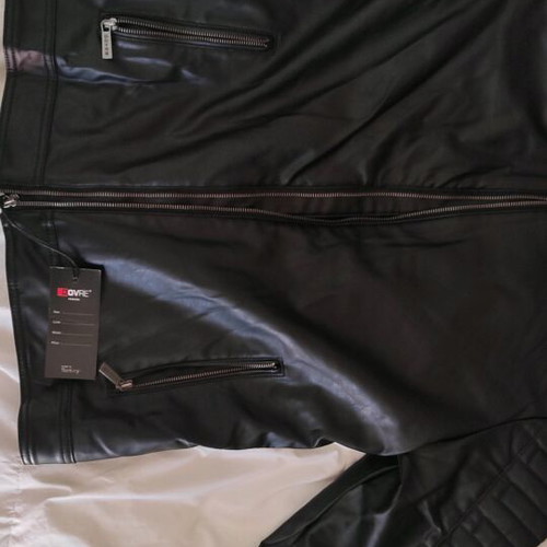Black jacket XL new with slim fit