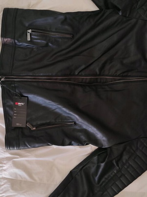 Black jacket XL new with slim fit