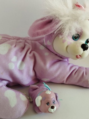 Vintage Puppy Surprise σκυλίτσα με ένα κουταβάκι μεταχειρισμένο