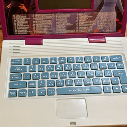 Frozen II bilingual laptop like new, 2 pieces