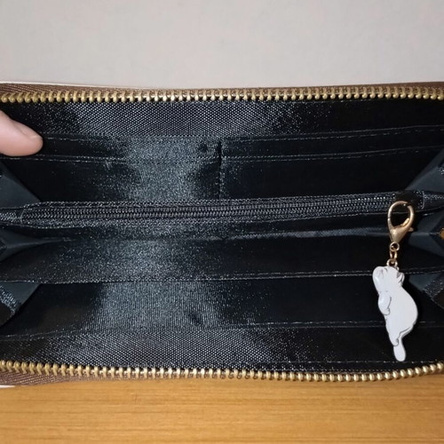 Accessorize women's clutch wallet vintage style new, beige and pink