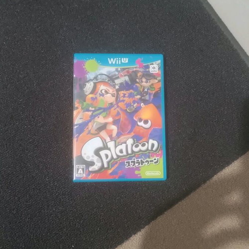 Splatoon Nintendo Wii U game used, Japanese edition