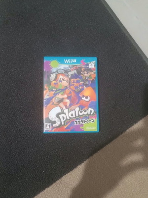 Splatoon Nintendo Wii U игра употребявана, японско издание