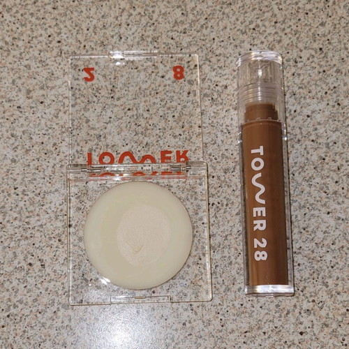 Tower 28 Lip Jelly and SuperDew Balm like new
