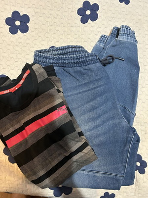 Clothing set like new, shirt and pants