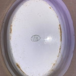 Keramikos deep old serving platter used