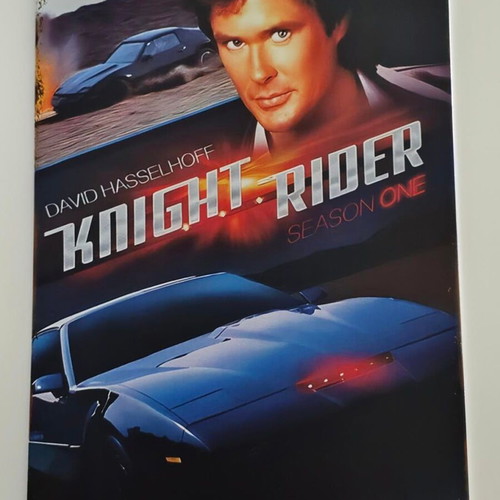 Metal sign Knight Rider David Hasselhoff KITT like new