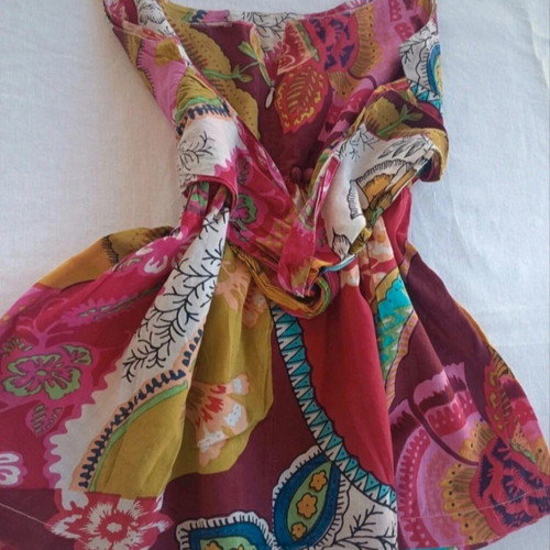 Aaiko top Small colorful like new, 100% cotton