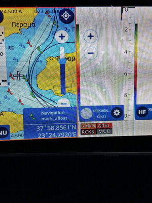 Furuno 1871f depth sounder like new