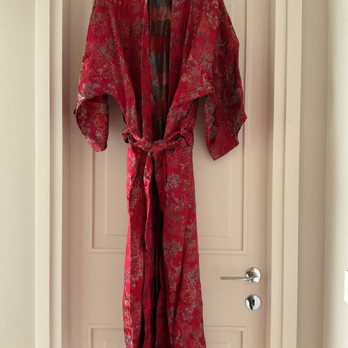 Kimono robe red, new, XL size
