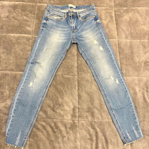 Stradivarius Skinny Jean like new, blue, size M 38 10